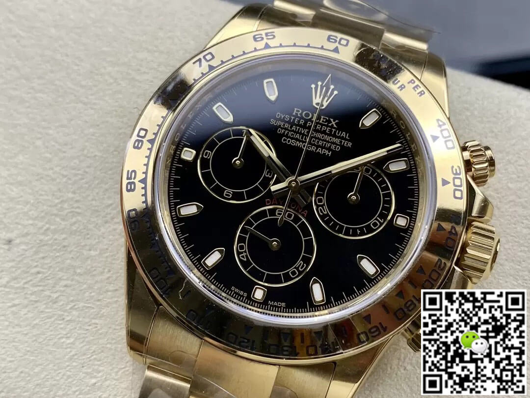 Replica R01ex Cosmograph Daytona M116508-0004 1:1 Best Edition Clean Factory Black Dial