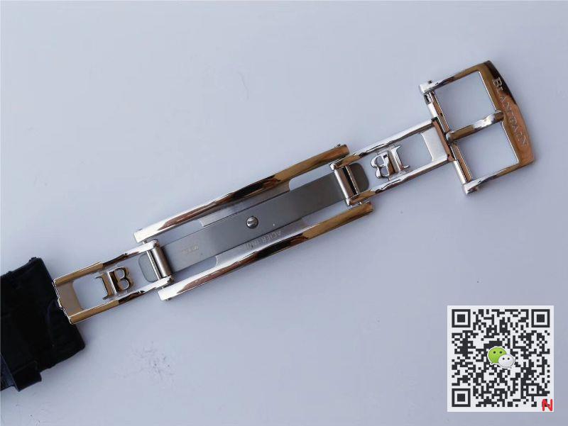 Replica Blancpain Villeret 6025-1542-55 Real Tourbillon 1:1 Best Edition JB Factory Rose Gold Case Swiss Cal.25