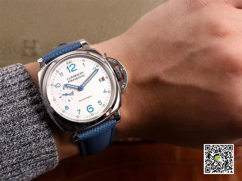 Replica Pa*e*a1 Luminor Due PAM906 1:1 Best Edition VS Factory White Dial Swiss ETA