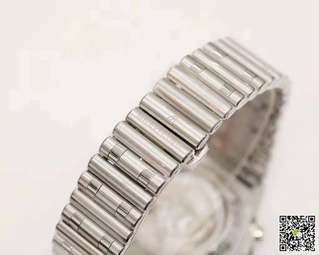 Replica Breitling Chronomat AB0134101K1A1 1:1 Best Edition GF Factory Rose Gold Dial