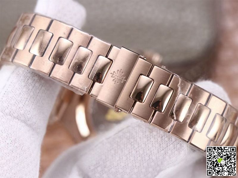 Replica Pat*k Phi1i*pe Nautilus 5712/1A-001 1:1 Best Edition PF Factory Rose Gold Swiss Movement