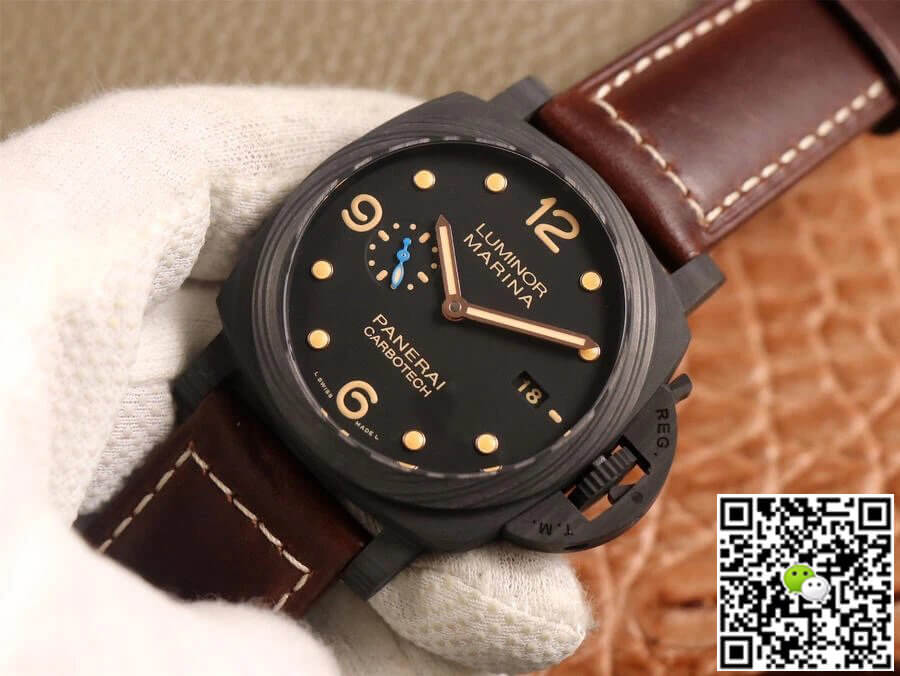 Pa*e*a1 Replica Luminor 1950 PAM00661 1:1 Best Edition VS Factory Black Dial