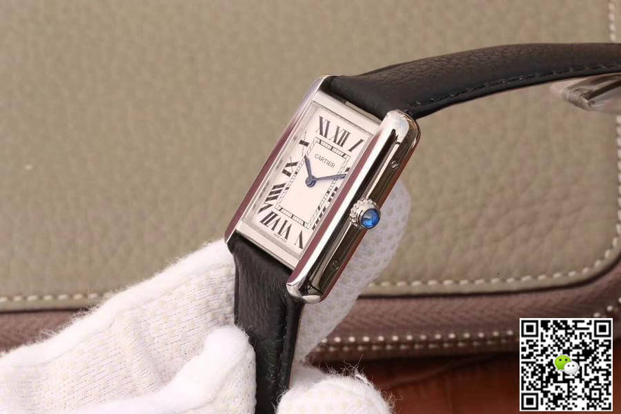 Ca*t1er Replica Tank Solo W5200005 JF Factory 1:1 Best Edition Swiss Ronda Quartz