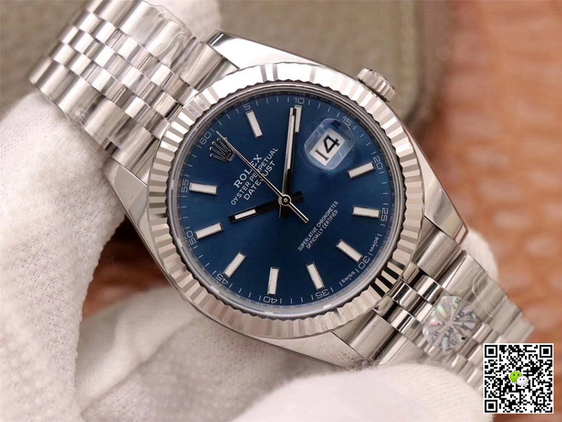 Replica R01ex Datejust 126334 1:1 Best Edition Blue Dial