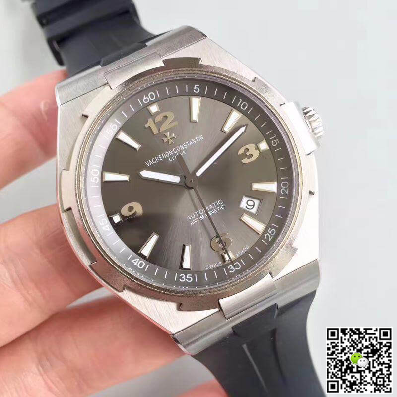 Vacheron C0nstan1n Replica Overseas 47040/000W-9500 JJ Factory 1:1 Best Edition Swiss ETA9015 Grey dial