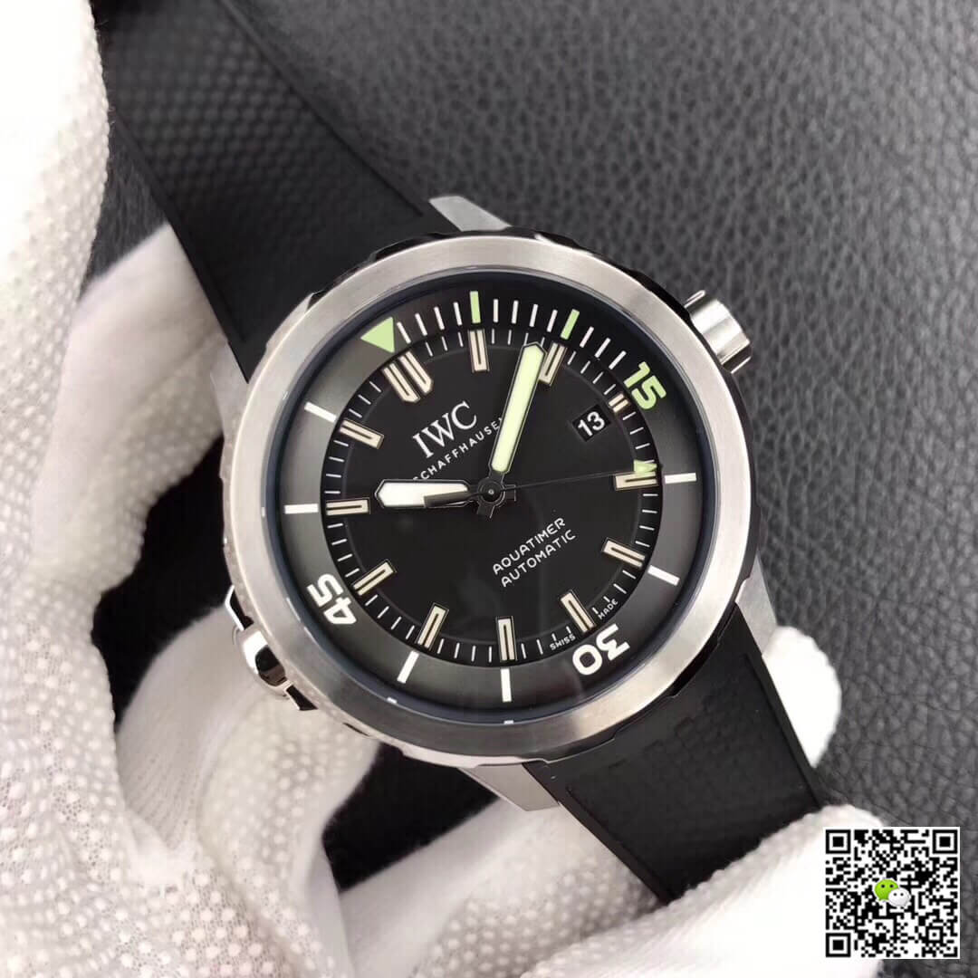 Replica IWC Aquatimer IW329001 1:1 Best Edition V6 Factory Black Dial
