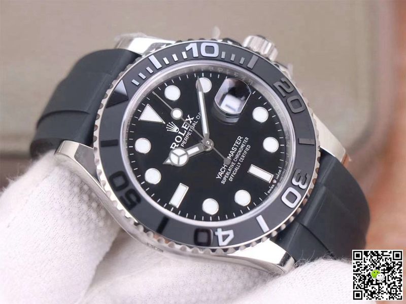 Replica R01ex Yacht Master M226659-0002 1:1 Best Edition VS Factory Black Dial Swiss ETA3235