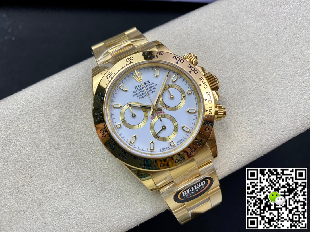 Replica R01ex Daytona M116508-0001 1:1 Best Edition BT Factory White Dial