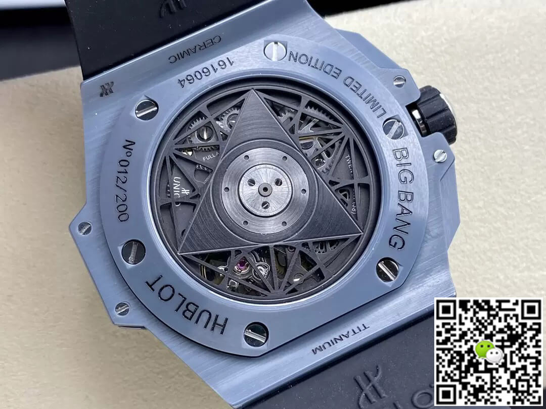 Replica Hublot Big Bang Sang Bleu II 418.FX.8007.RX.MXM21 1:1 Best Edition BB Factory Gray Ceramic