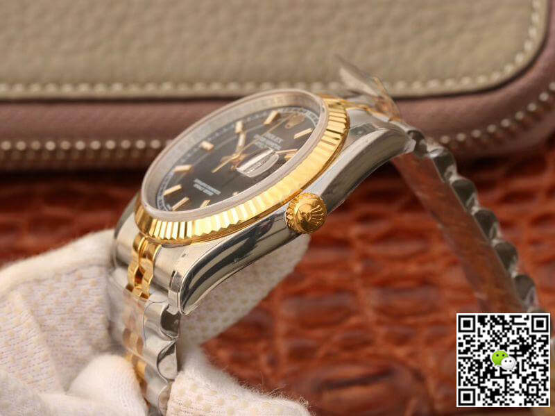 Replica R01ex Datejust 126233 36mm Mechanical Watches 1:1 Best Edition Two Tone Bracelet