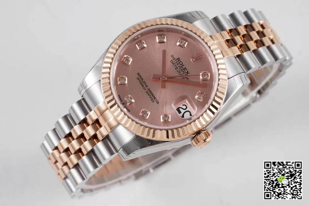Replica R01ex Datejust m278271 1:1 Best Edition GS Factory Pink Dial