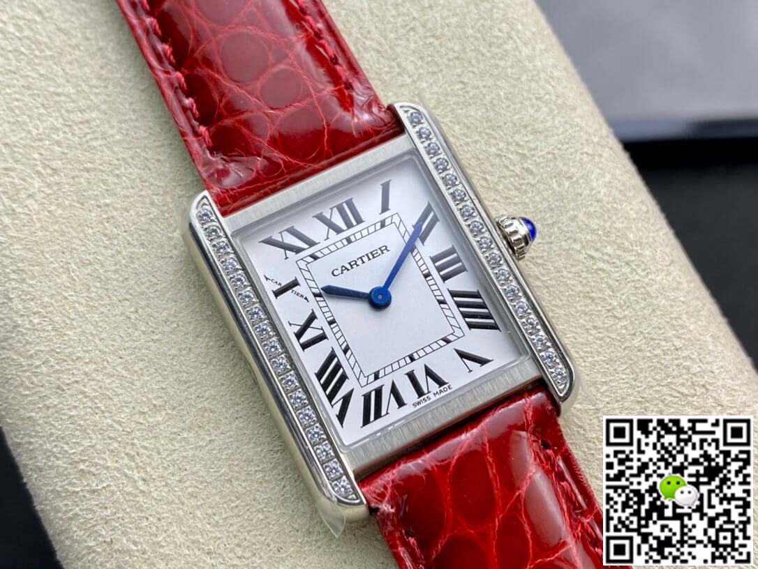 Replica Ca*t1er Tank 27MM 1:1 Best Edition K11 Factory V2 Red Strap