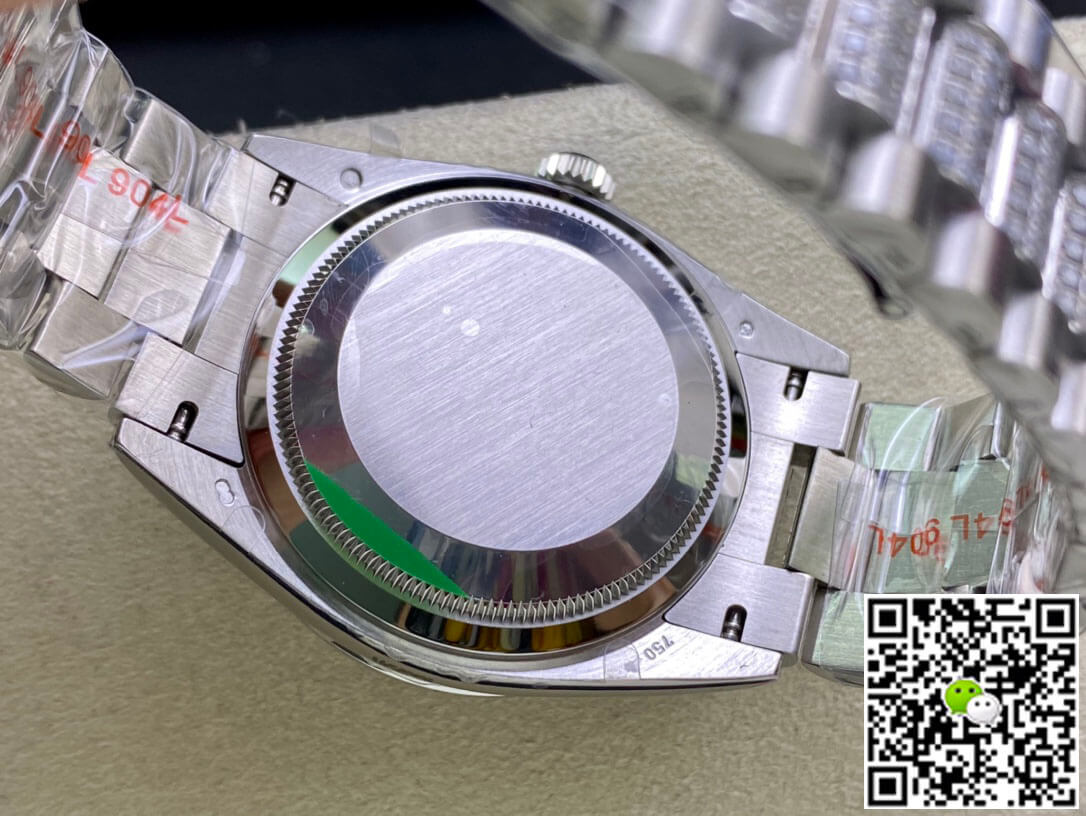 Replica R01ex Day Date M128349RBR-0026 1:1 Best Edition EW Factory White Dial