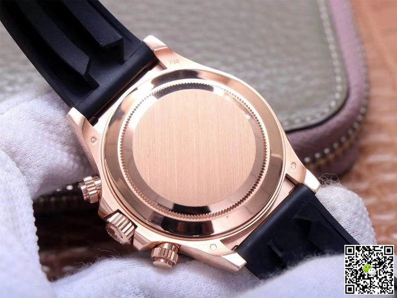 R01ex Daytona Replica M116515LN-0041 1:1 Best Edition Noob Factory Chocolate Dial Swiss ETA4130