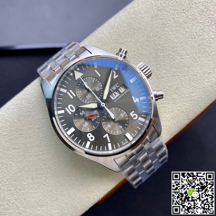 Replica IWC Pilot IW377719 1:1 Best Edition ZF Factory Grey Dial