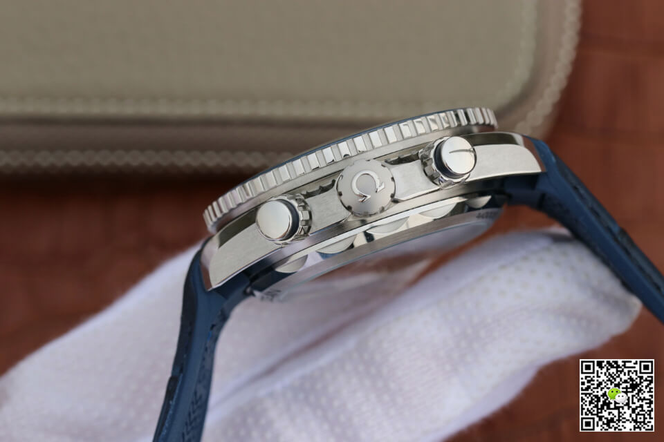 Replica 0me*ga Seamaster Ocean Planet 600M 215.33.46.51.03.001 1:1 Best Edition OM Factory Blue Bezel