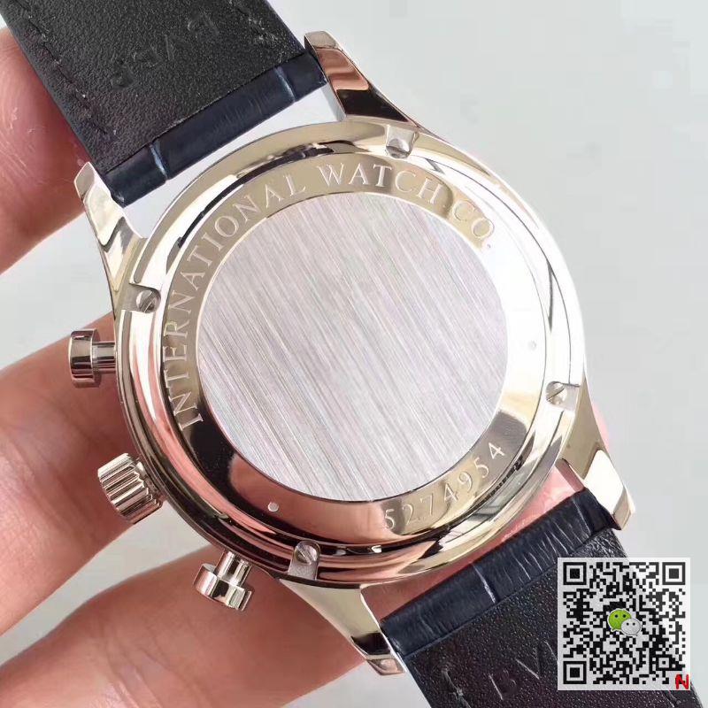 IWC Replica Portuguese Chronograph IW371447 ZF Factory 1:1 Best Edition Swiss ETA79350 Black Dial