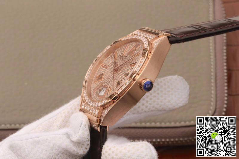 Replica Piaget Polo MKS Factory 1:1 Best Edition Swiss ETA9015 to 800P 18K Rose-gold Plated