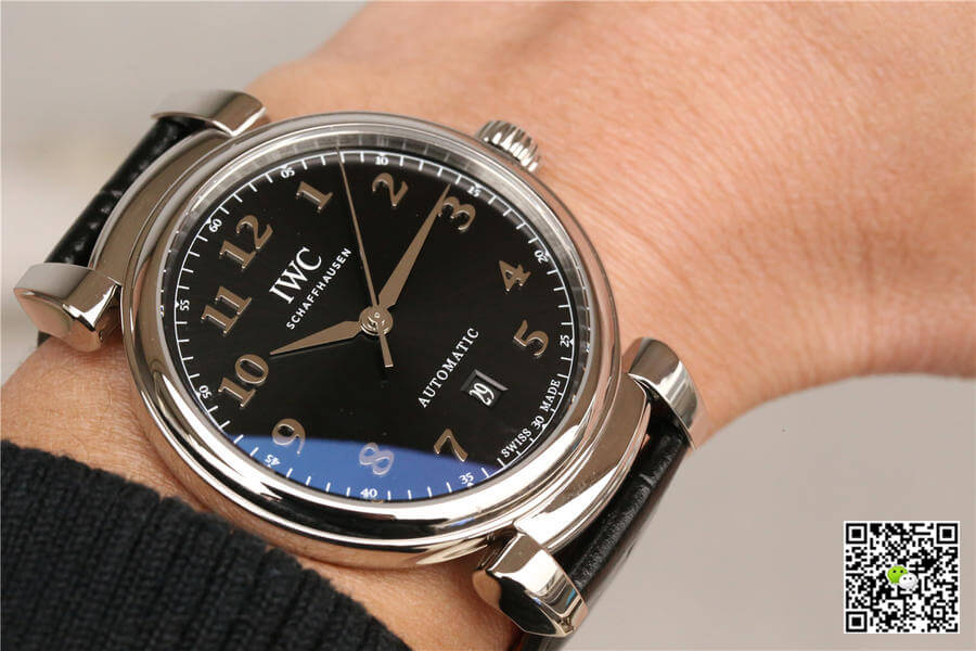 Replica IWC Da Vinci IW356601 1:1 Best Edition MKS Factory Black Dial