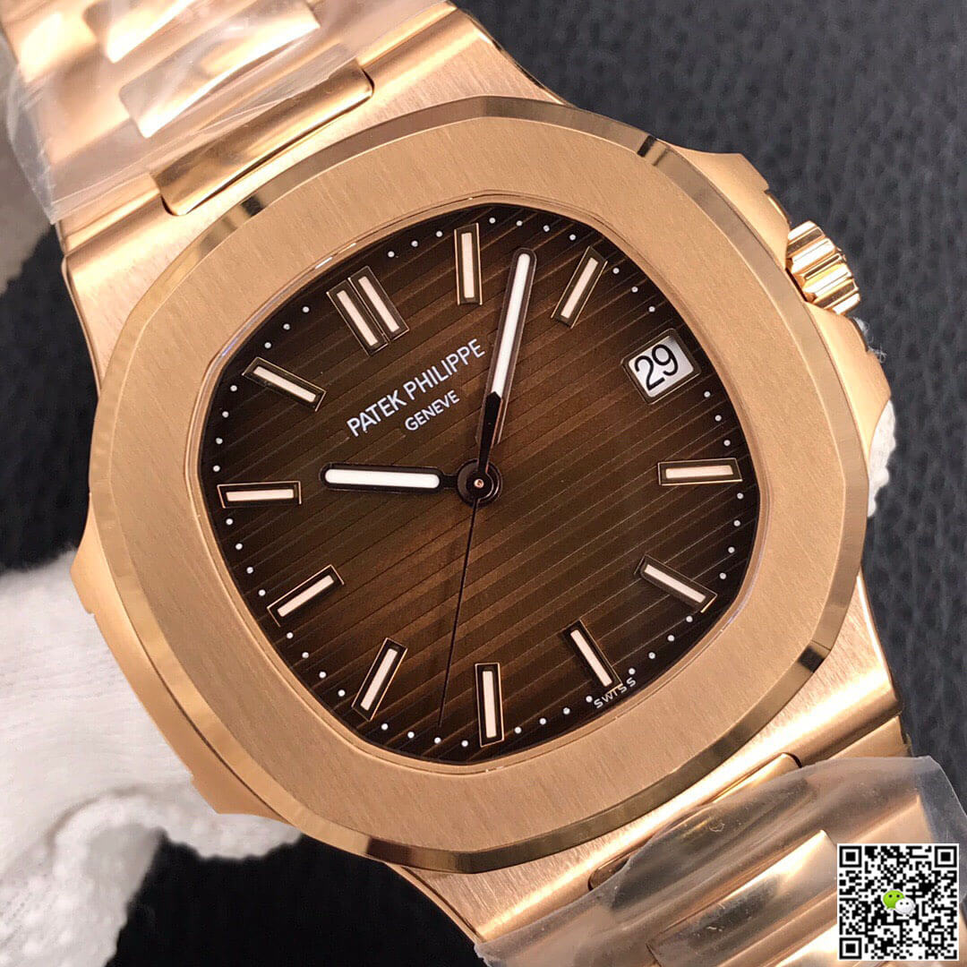 Replica Pat*k Phi1i*pe Nautilus 5711/1R-001 1:1 Best Edition 3K Factory Rose Gold