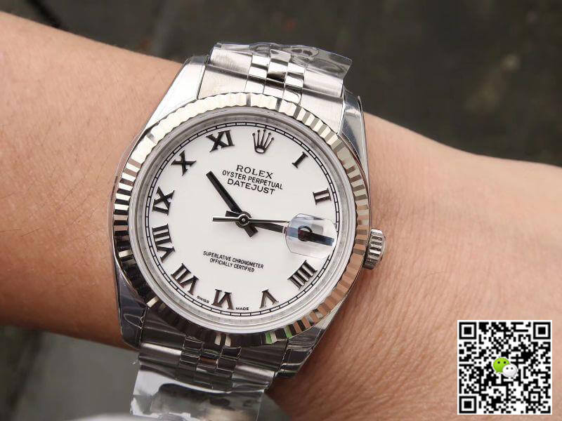Replica R01ex Datejust 116234 36mm 1:1 Best Edition White Dial