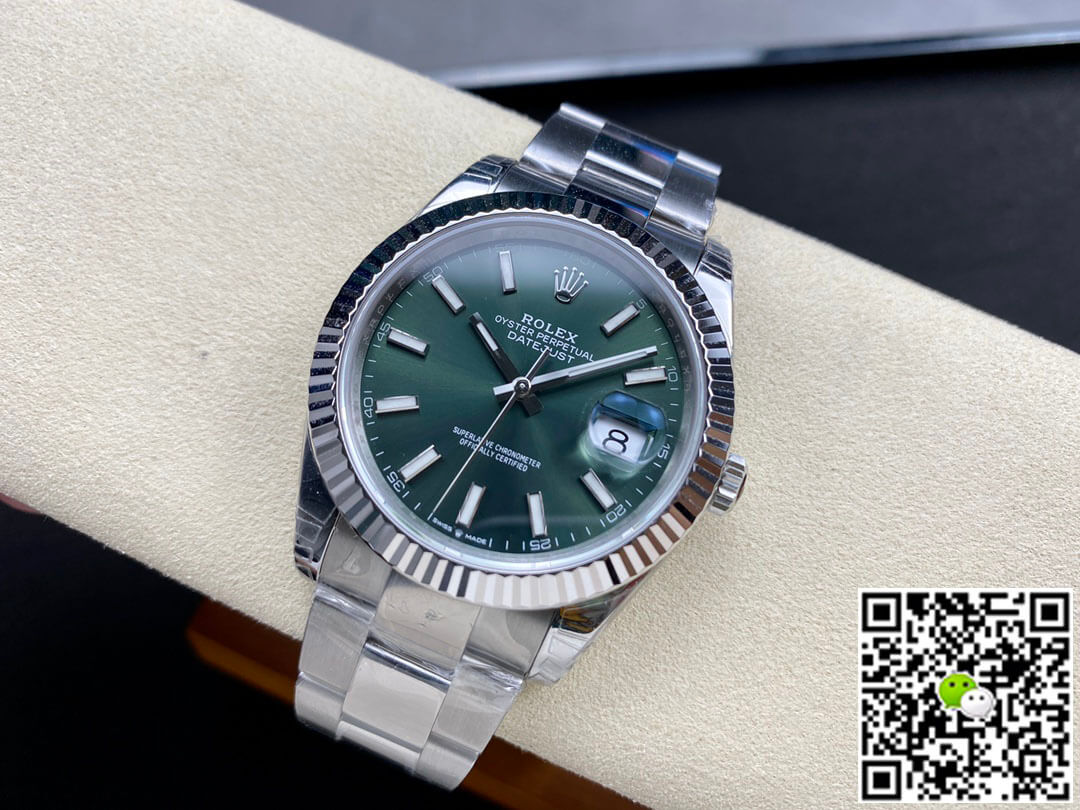 Replica R01ex Datejust M126334-0028 1:1 Best Edition VS Factory Green Dial
