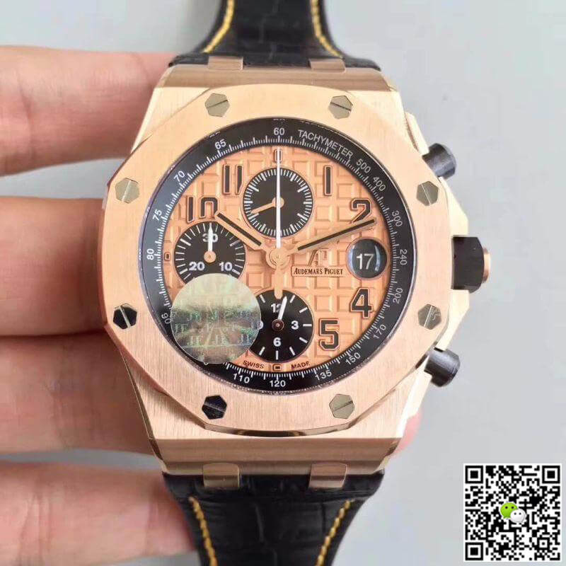 Replica Audemars P1g*et Royal Oak Offshore 26470OR.OO.A002CR.01 JF Factory 1:1 Best Edition Swiss ETA3126