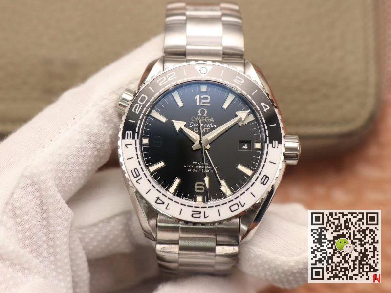 Replica 0me*ga Seamaster GMT 215.30.44.22.01.001 600M 1:1 Best Edition VS Factory Black Dial Swiss NH05