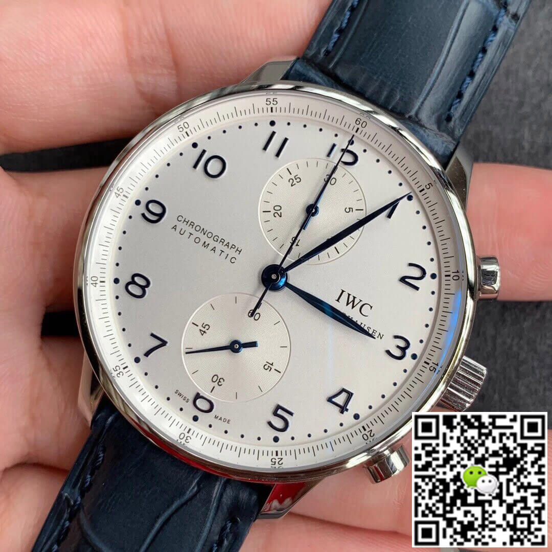 Replica IWC Portugieser IW371446 1:1 Best Edition ZF Factory V2 White Dial