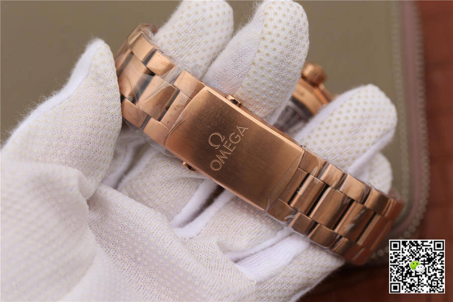 Replica 0me*ga Seamaster Ocean Universe Timing 232.63.46 1:1 Best Edition OM Factory Rose Gold