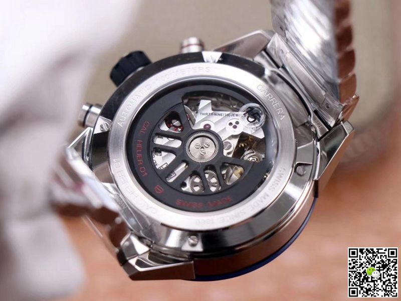 Replica Tag Heuer Carrera Calibre Heuer 01 CAR201T.BA0766 Chronograph 1:1 Best Edition XF Factory Blue Dial Swiss Calibre 01