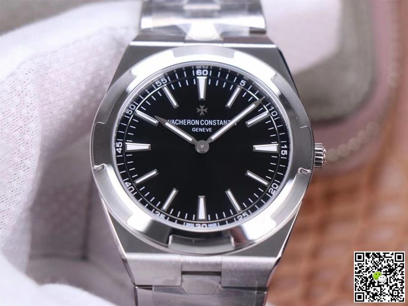 Replica Vacheron C0nstan1n Overseas 2000V/120G-B122 Ultra Thin 1:1 Best Edition XF Factory Black Dial Swiss ETA1120/1