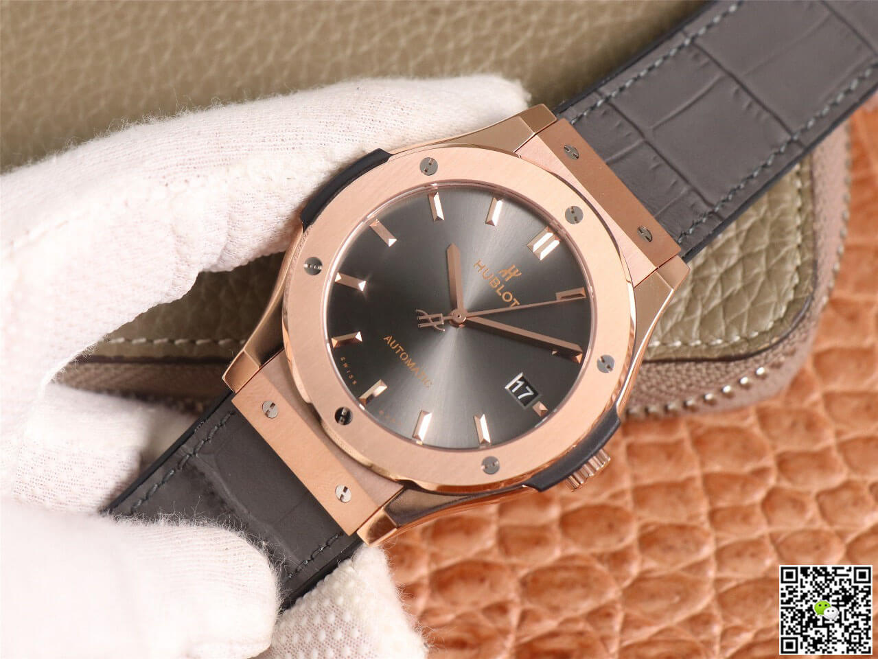 Replica Hublot Classic Fusion 511.OX.7081.LR 1:1 Best Edition WWF Factory Dark Gray Dial
