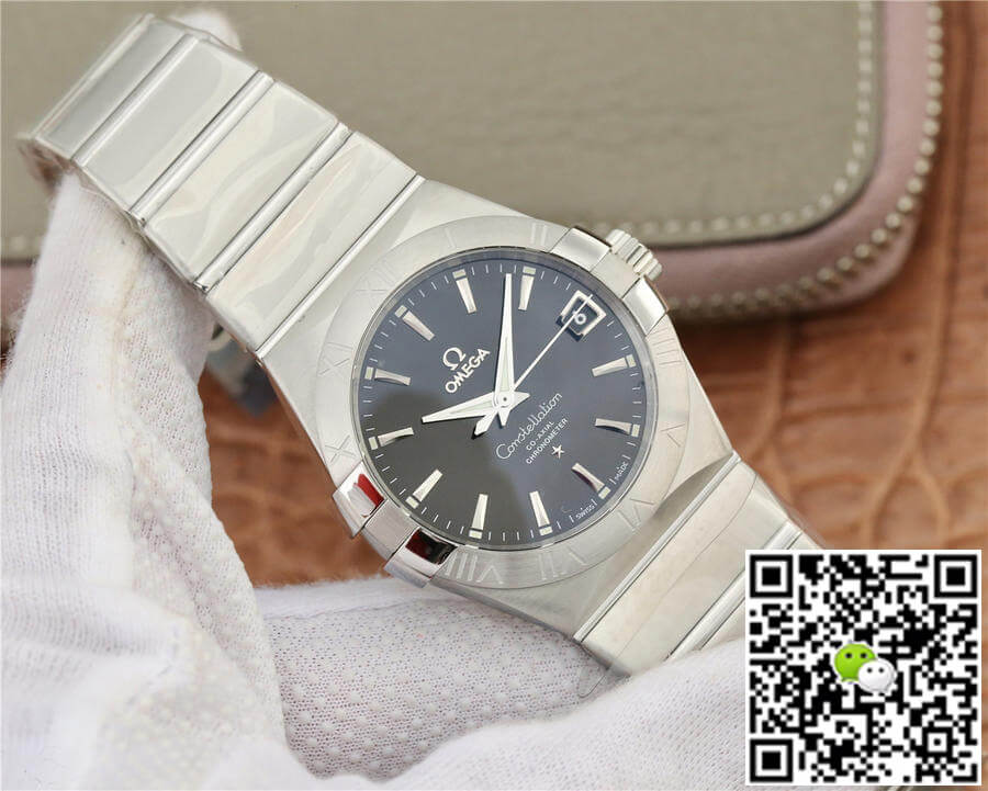 Replica 0me*ga Constellation 123.10.38.21.01.001 1:1 Best Edition VS Factory Black Dial