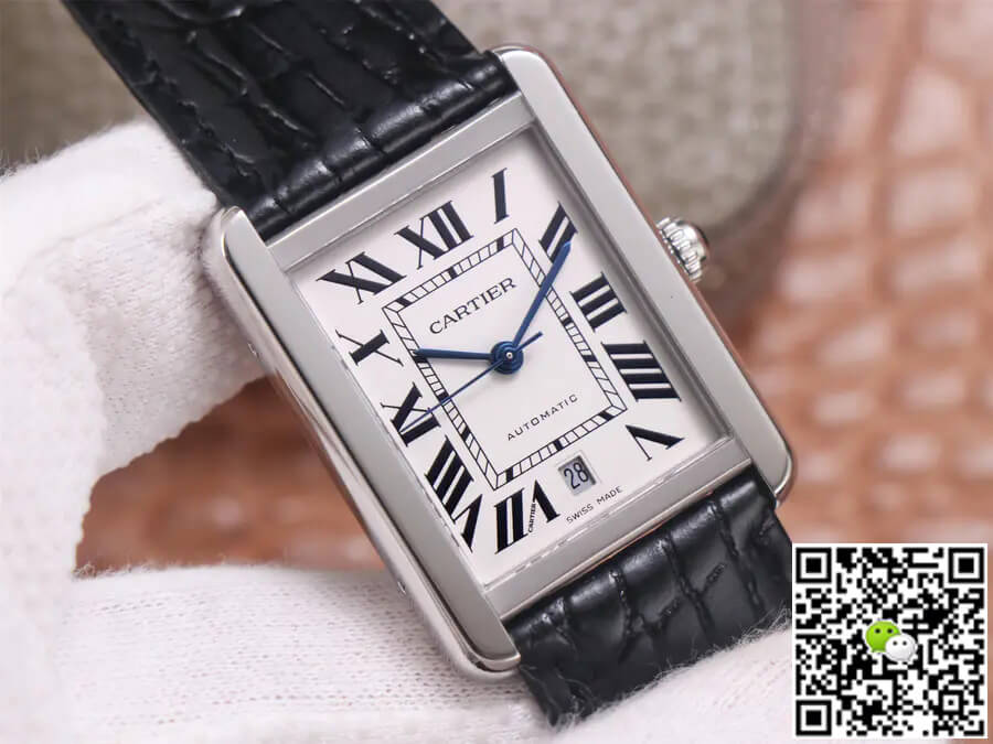 Replica Ca*t1er Tank WSTA0029 1:1 Best Edition V9 Factory White Dial