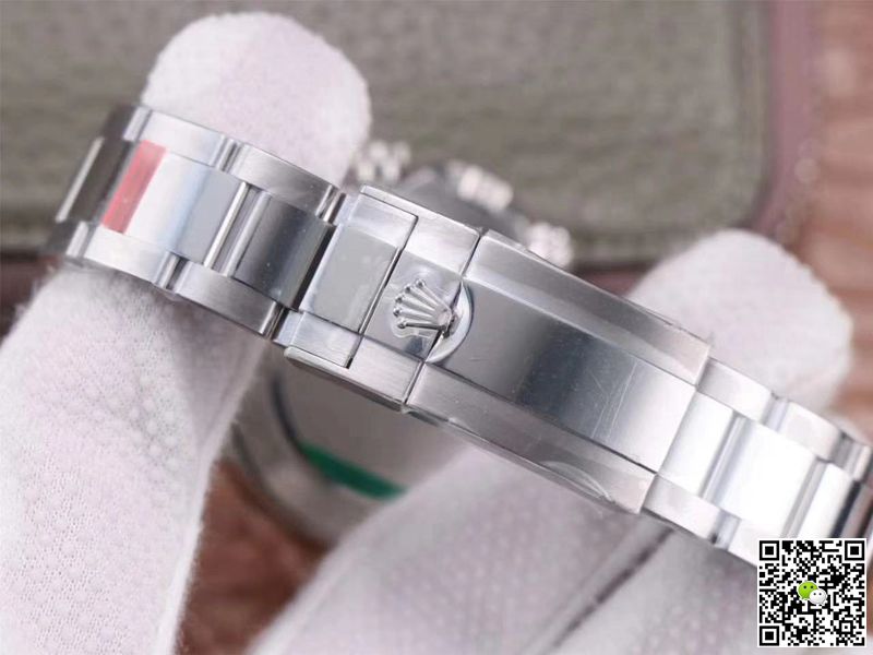 Replica R01ex Cosmograph Daytona M116500LN-0001 1:1 Best Edition Noob Factory White Dial Swiss ETA4130