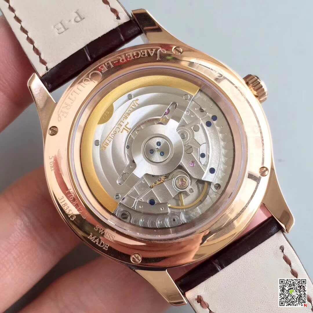 Replica Jaeger-LeCoultre Master Calendar 1552520 KM Factory 1:1 Best Edition Swiss ETA866 18k rose gold