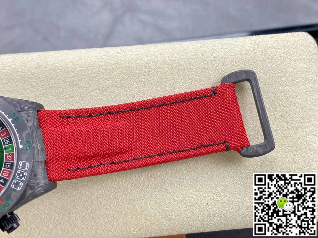 Replica R01ex Daytona Cosmograph Carbon Fiber Diw Custom Version 1:1 Best Edition Noob Factory Green Dial