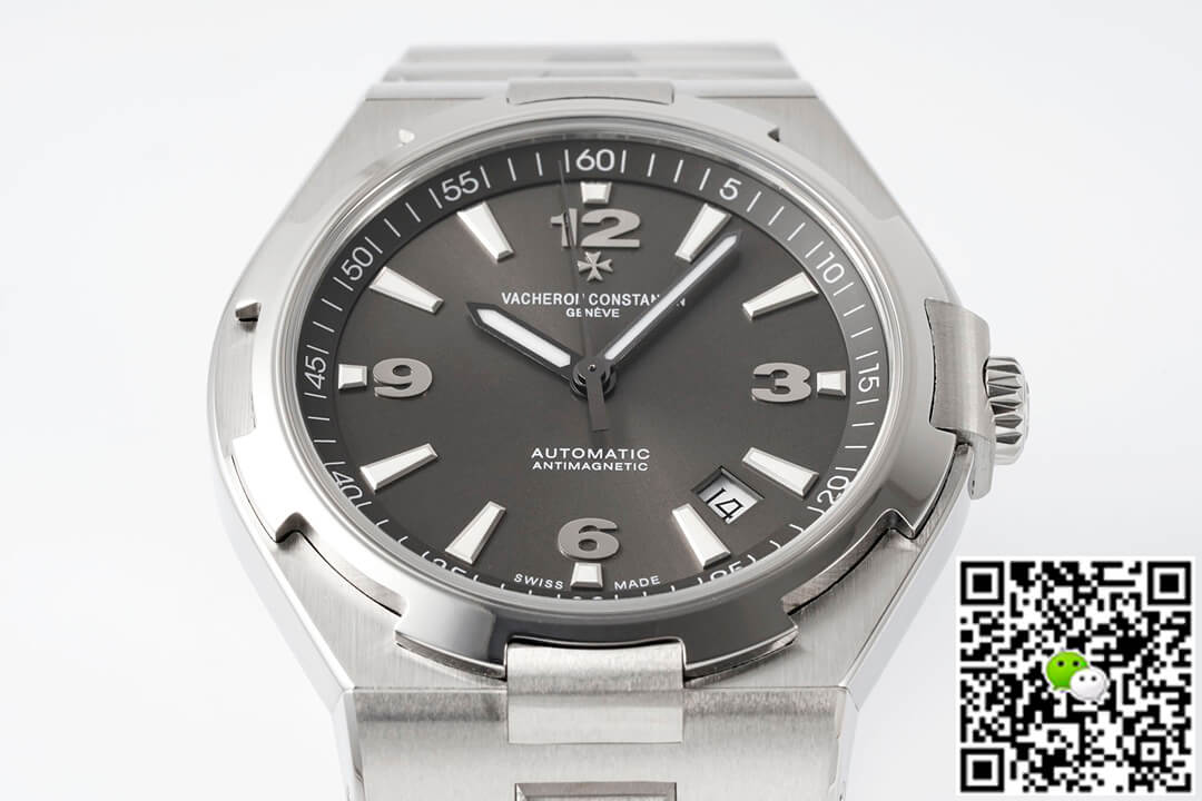 Replica Vacheron C0nstan1n Overseas 47040 1:1 Best Edition PPF Factory Stainless Steel Gray Dial