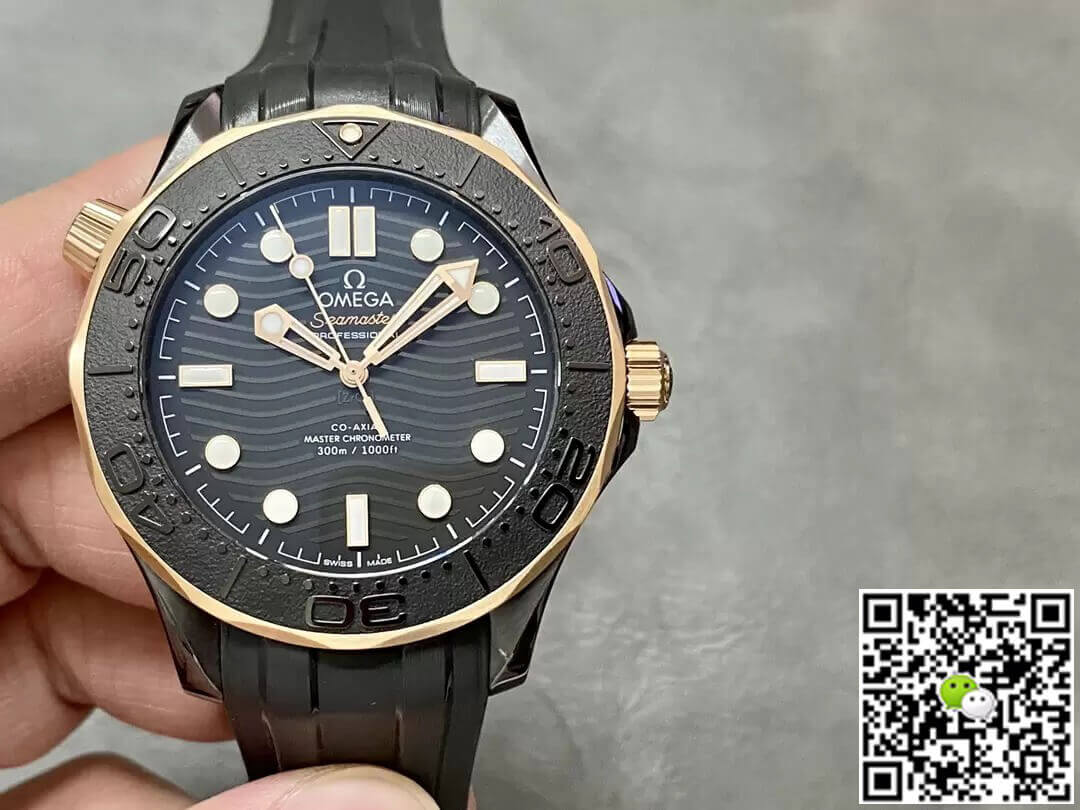 Replica 0me*ga Seamaster 210.62.44.20.01.001 1:1 Best Edition VS Factory Ceramic Case