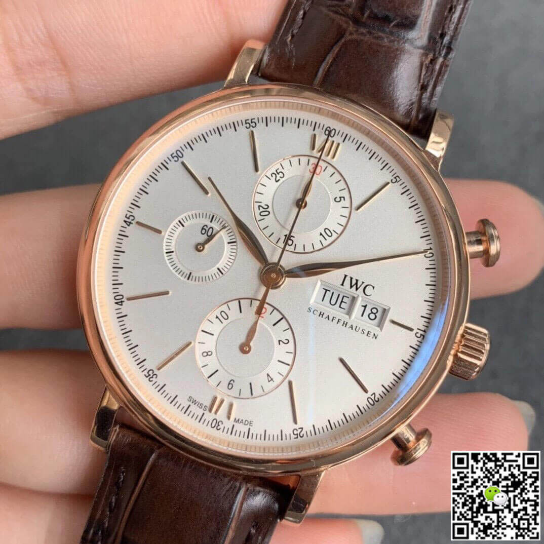 Replica IWC Portofino IW391020 1:1 Best Edition ZF Factory Silver Dial