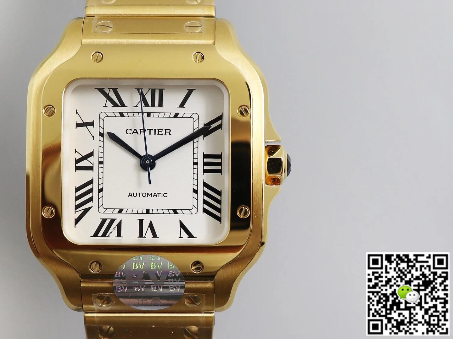 Ca*t1er Watch Rep De Santos W20112Y1 1:1 Best Edition BV Factory White Dial