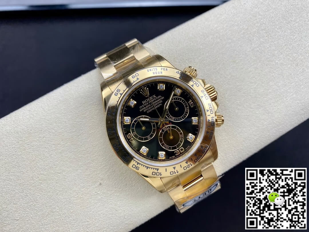 Replica R01ex Cosmograph Daytona M116508-0008 1:1 Best Edition Clean Factory Yellow Gold