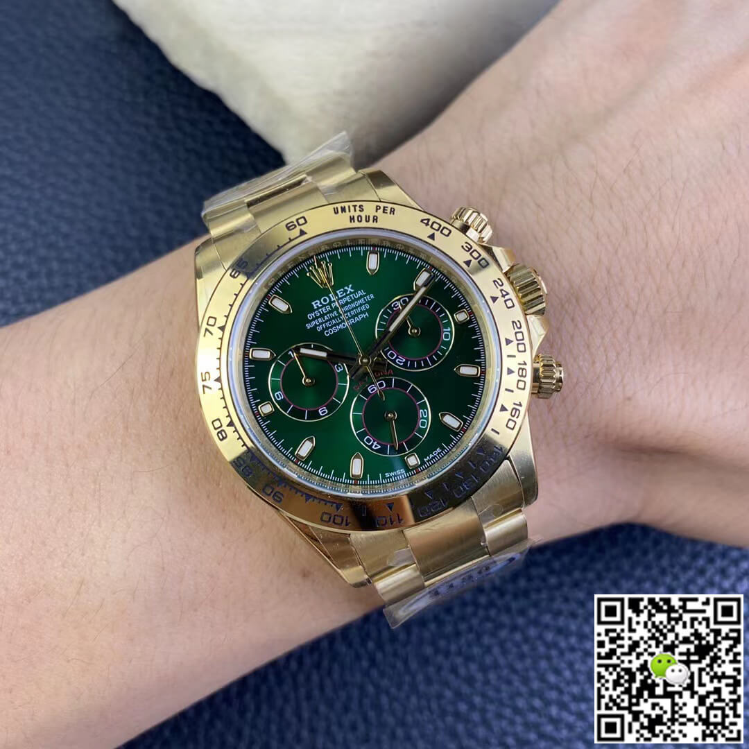 Replica R01ex Cosmograph Daytona M116508-0013 1:1 Best Edition Clean Factory Green Dial