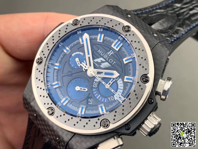 Hublot Replica King Power 703.QM.1129.HR.FIL11 1:1 Best Edition V6 Factory Black Dial Swiss Movement