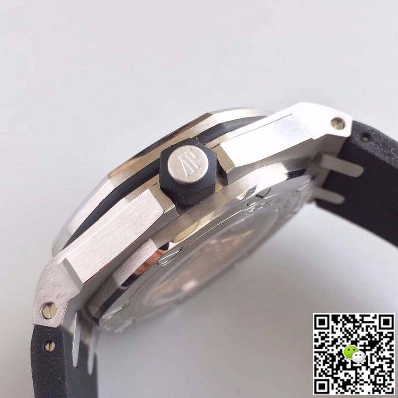 Replica Audemars P1g*et Royal Oak Offshore Diver 15703ST.OO.A002CA.01 JF Factory V10 1:1 Best Edition Swiss ETA3120