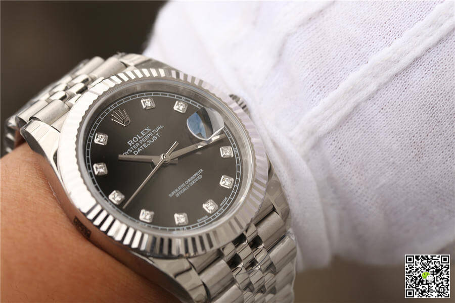 Replica R01ex Datejust M126334-0006 1:1 Best Edition EW Factory Grey Dial