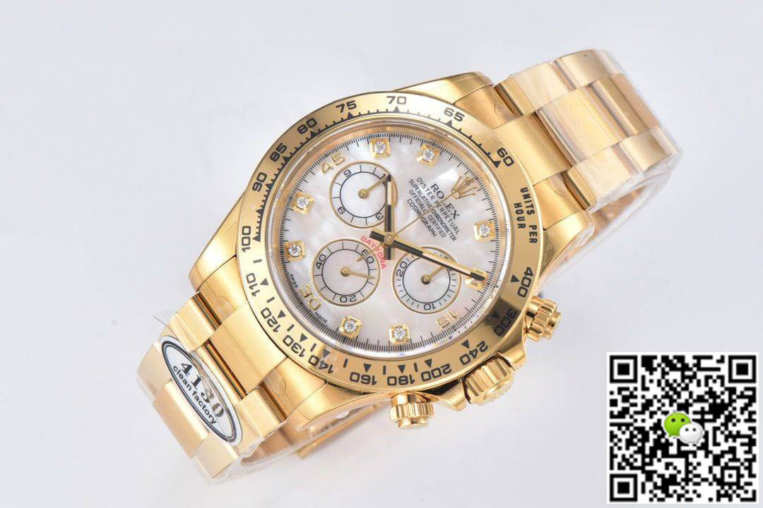 Replica R01ex Cosmograph Daytona M116508-0007 1:1 Best Edition Clean Factory Yellow Gold