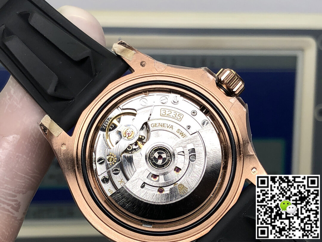 Replica R01ex Yacht Master M126655-0002 1:1 Best Edition Clean Factory Rose Gold