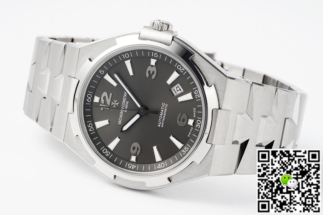 Replica Vacheron C0nstan1n Overseas 47040 1:1 Best Edition PPF Factory Stainless Steel Gray Dial